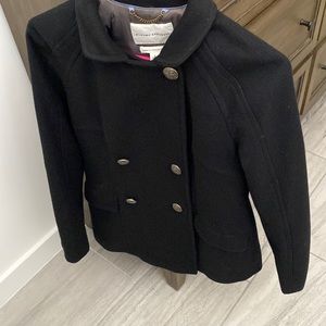 Wool Black Jacket Banana Republic size Small